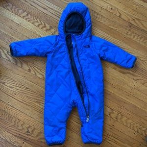 North Face infant snowsuit